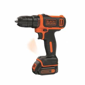 Black&Decker BDCDD12K 10.8 V 1.5 Ah Darbesiz Li-ion Akülü Vidalama (Tek Akü) Hirdavat20.com-Denizli Özbu Oto Çelik
